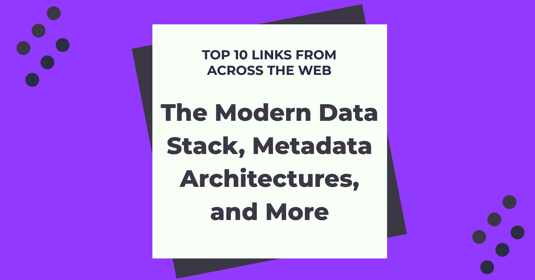 White Paper Modern Data Stack Pdf Metadata Analytics - High Resolution Mountain Photos for Desktop